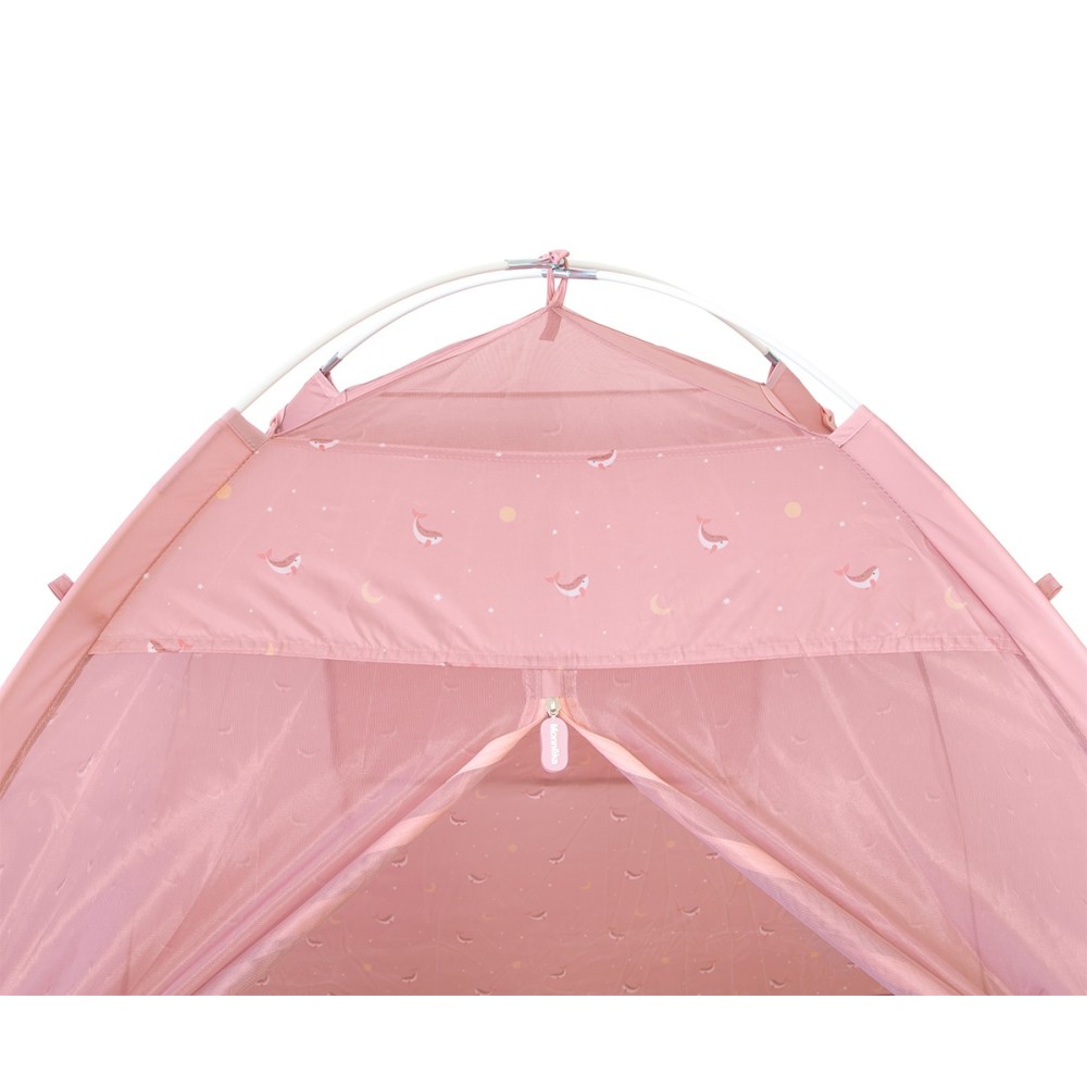 CARPA CON PROTECTOR ANTIMOSQUI WHALE PINK