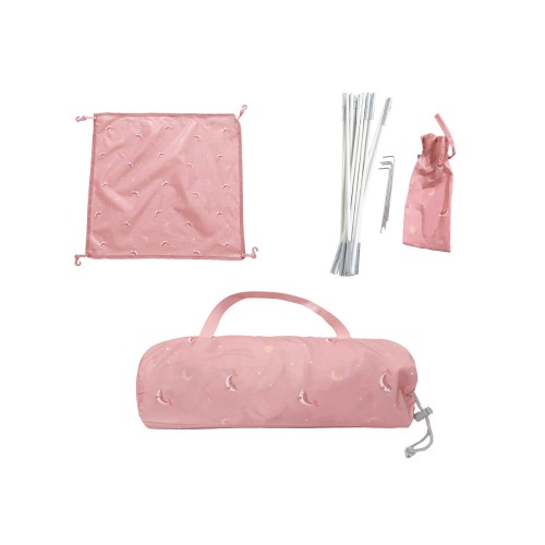 CARPA CON PROTECTOR ANTIMOSQUI WHALE PINK