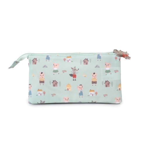 ESTUCHE 3 COMPARTIMENTOS LOS 3 CERDITOS