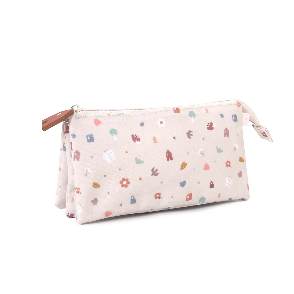 ESTUCHE 3 COMPARTIMENTOS GEOMETRIC NATURE