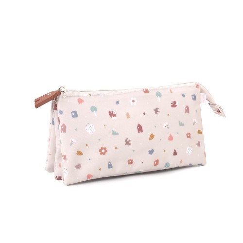 ESTUCHE 3 COMPARTIMENTOS GEOMETRIC NATURE