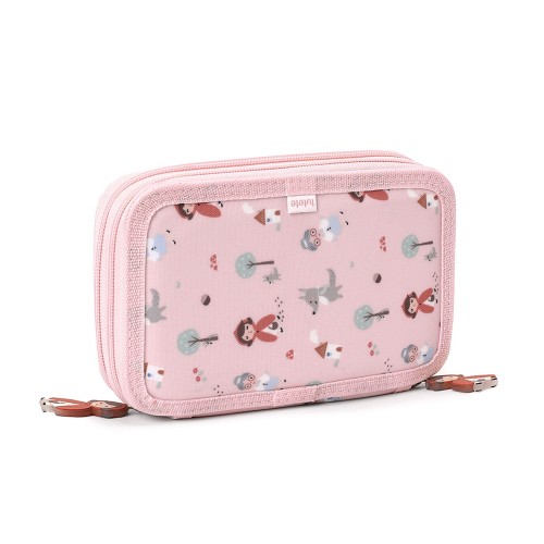 ESTUCHE PLUMIER DOBLE LITTLE RED