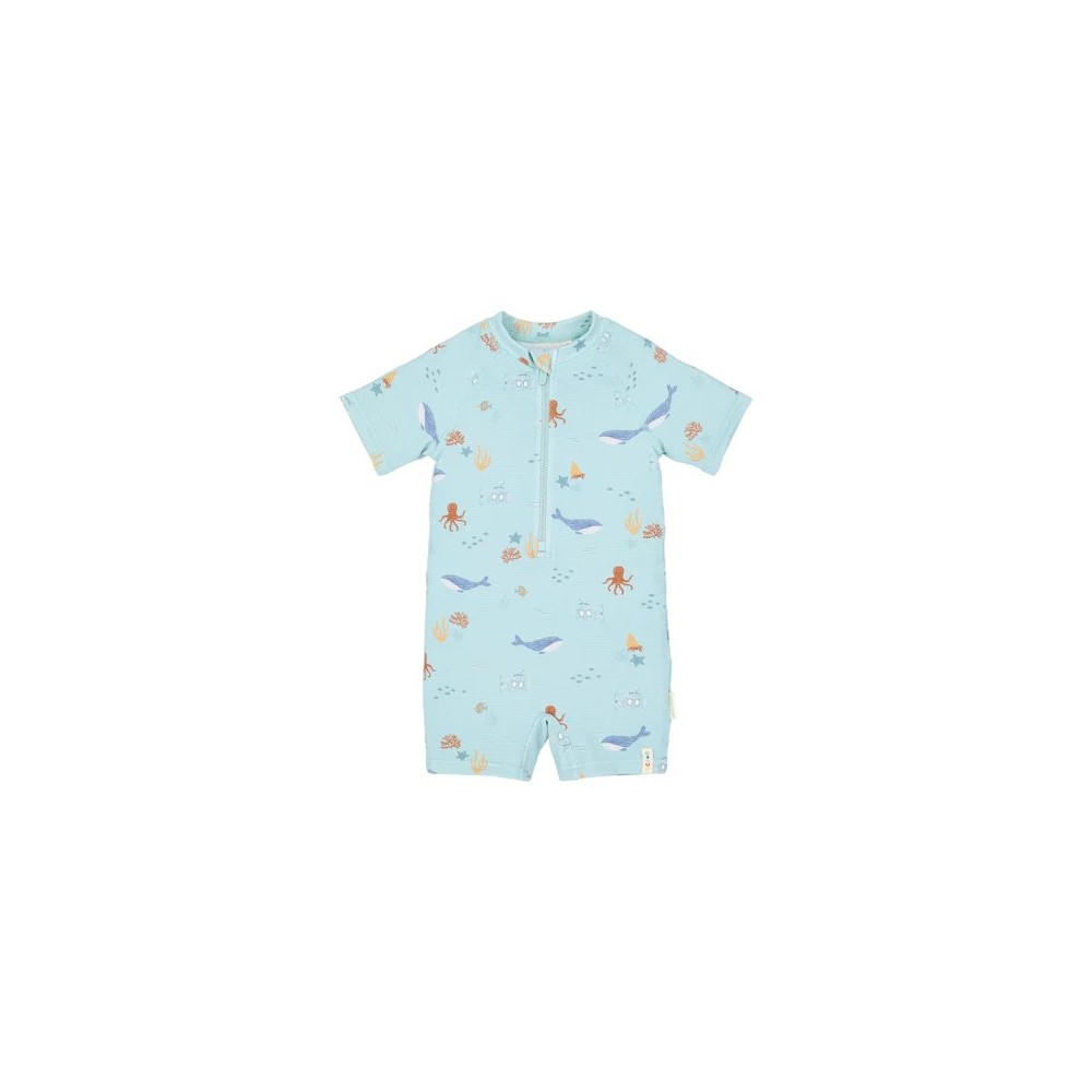 MONO BAÑO MANGA CORTA OCEAN FRIENDS