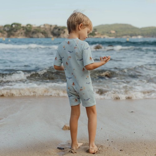 MONO BAÑO MANGA CORTA OCEAN FRIENDS