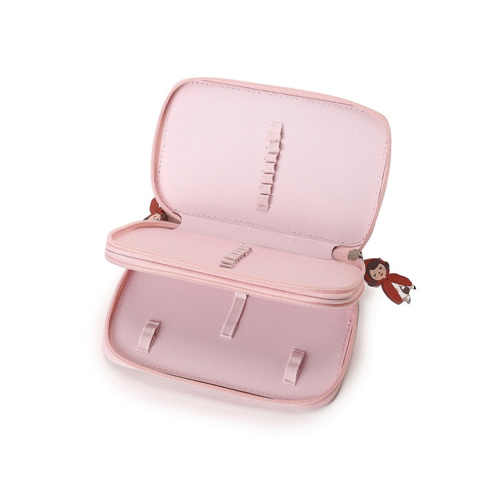 ESTUCHE PLUMIER DOBLE LITTLE RED