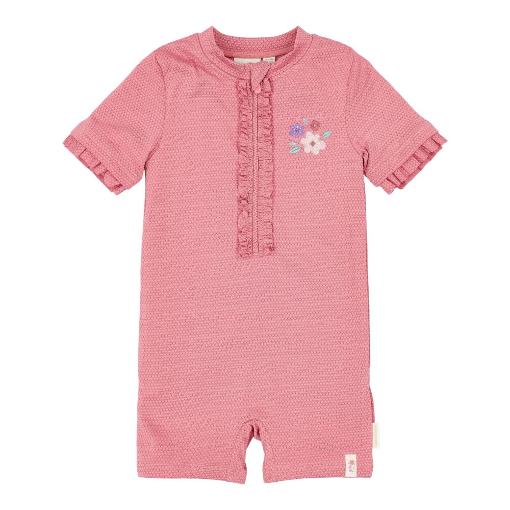 MONO BAÑO MANGA CORTA PINK SPARKLE