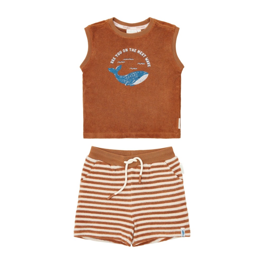 CONJUNTO PLAYA WORLD BROWN