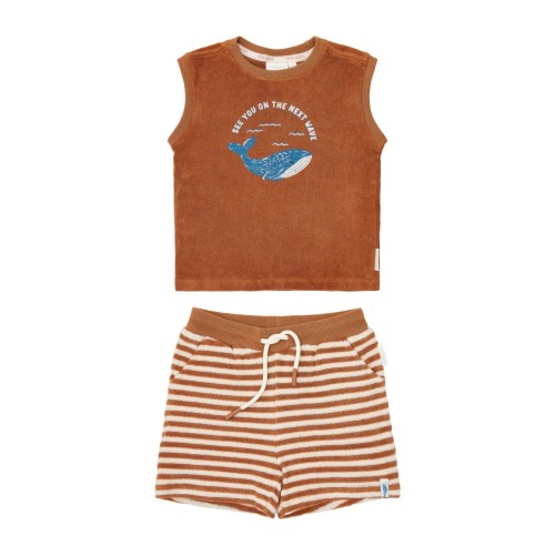 CONJUNTO PLAYA WORLD BROWN