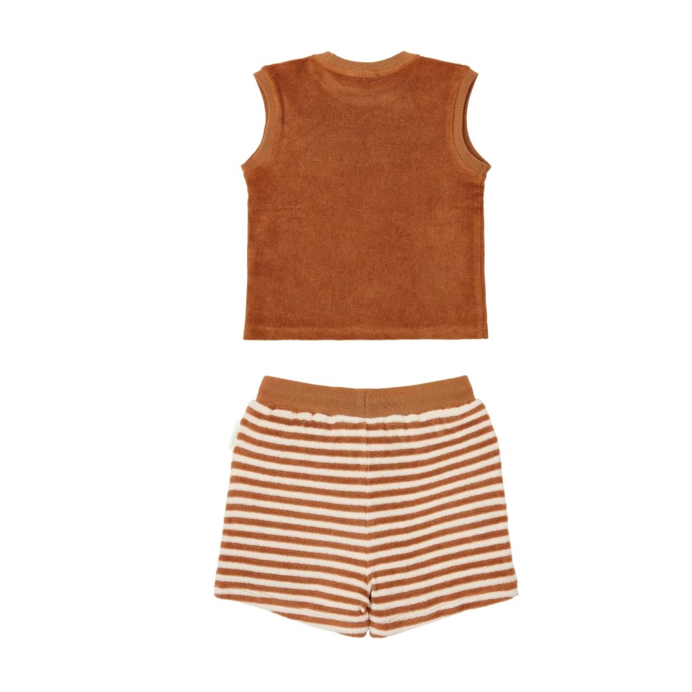 CONJUNTO PLAYA WORLD BROWN