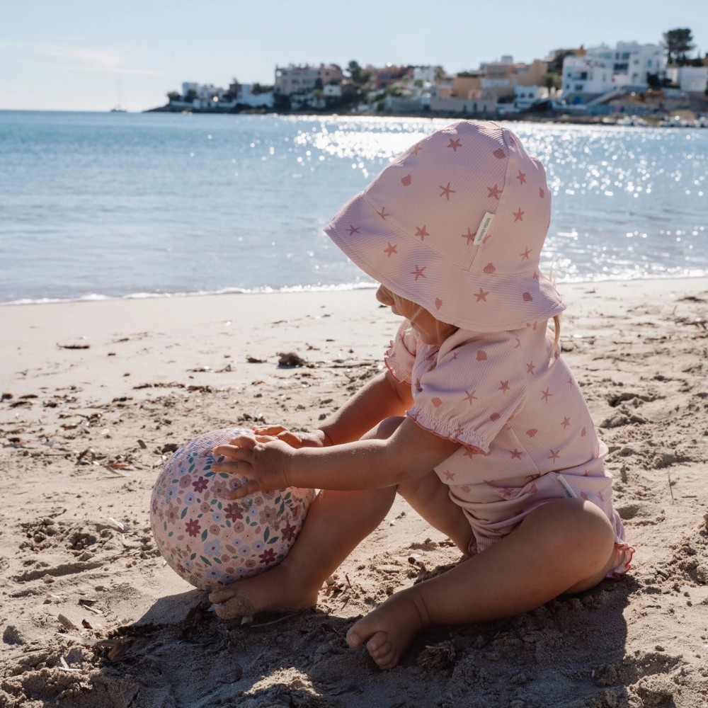 GORRO SOL SEASHELLS ROSA
