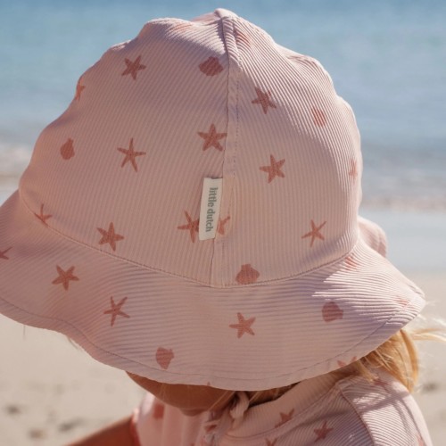 GORRO SOL SEASHELLS ROSA