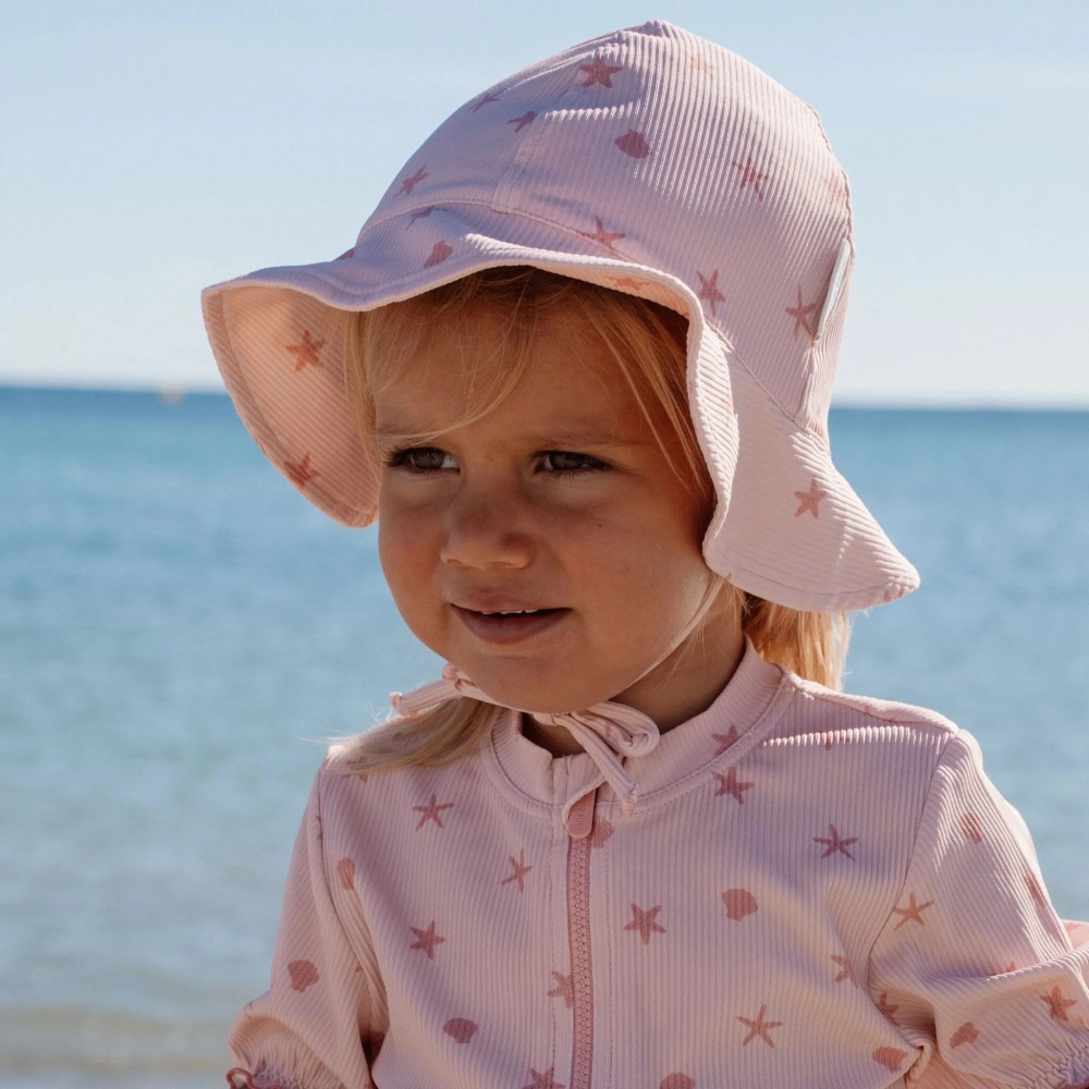 GORRO SOL SEASHELLS ROSA