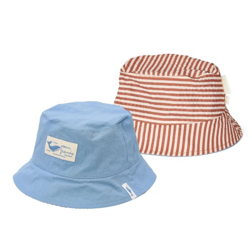 GORRO REVERSIBLE OCEAN BLUE
