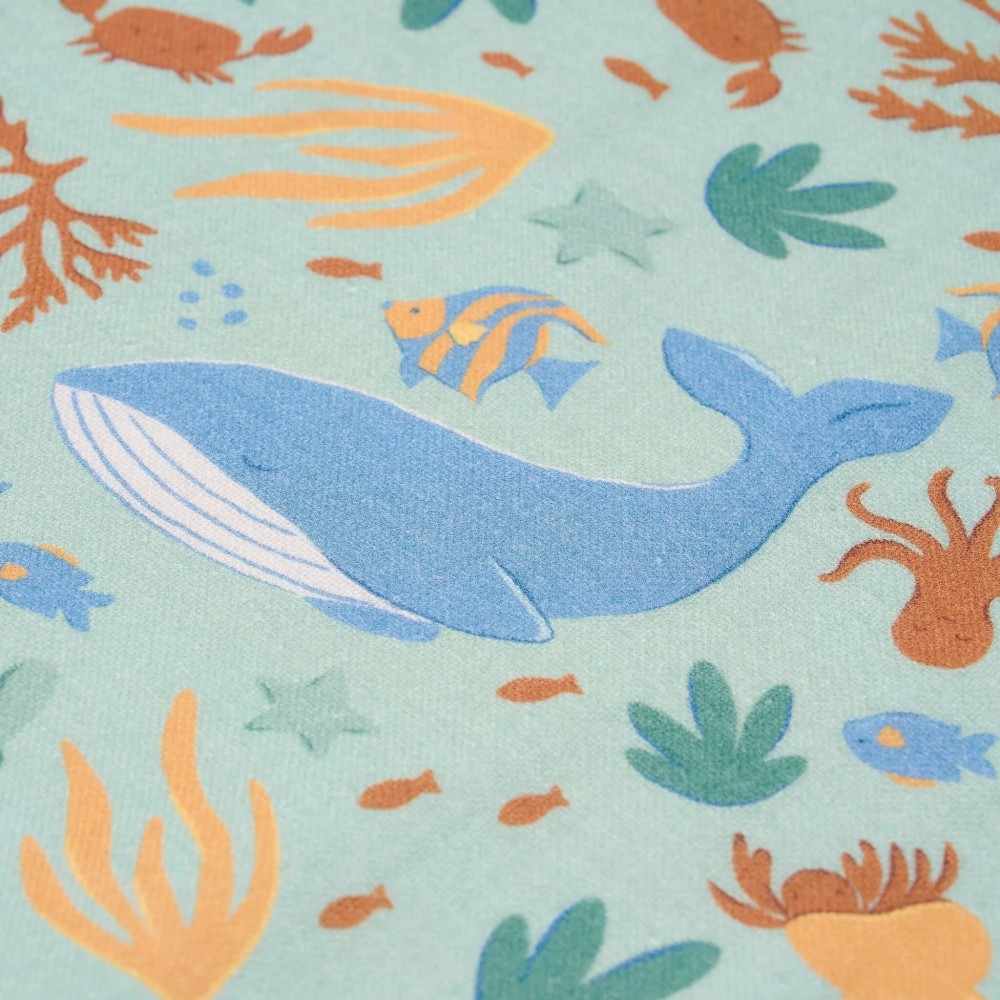 PONCHO PLAYA MULTICOLOR