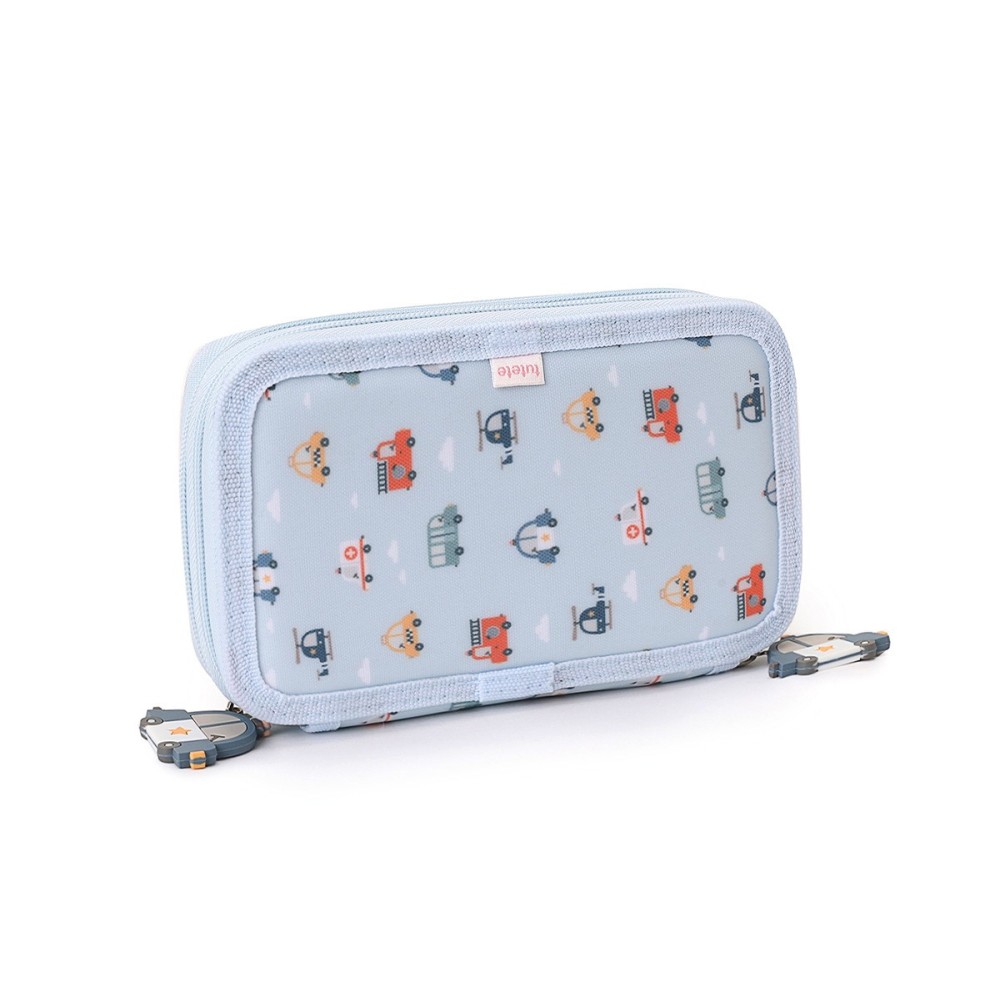 ESTUCHE PLUMIER DOBLE CITY CARS