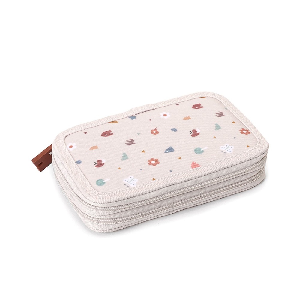 ESTUCHE PLUMIER DOBLE GEOMETRIC NATURE