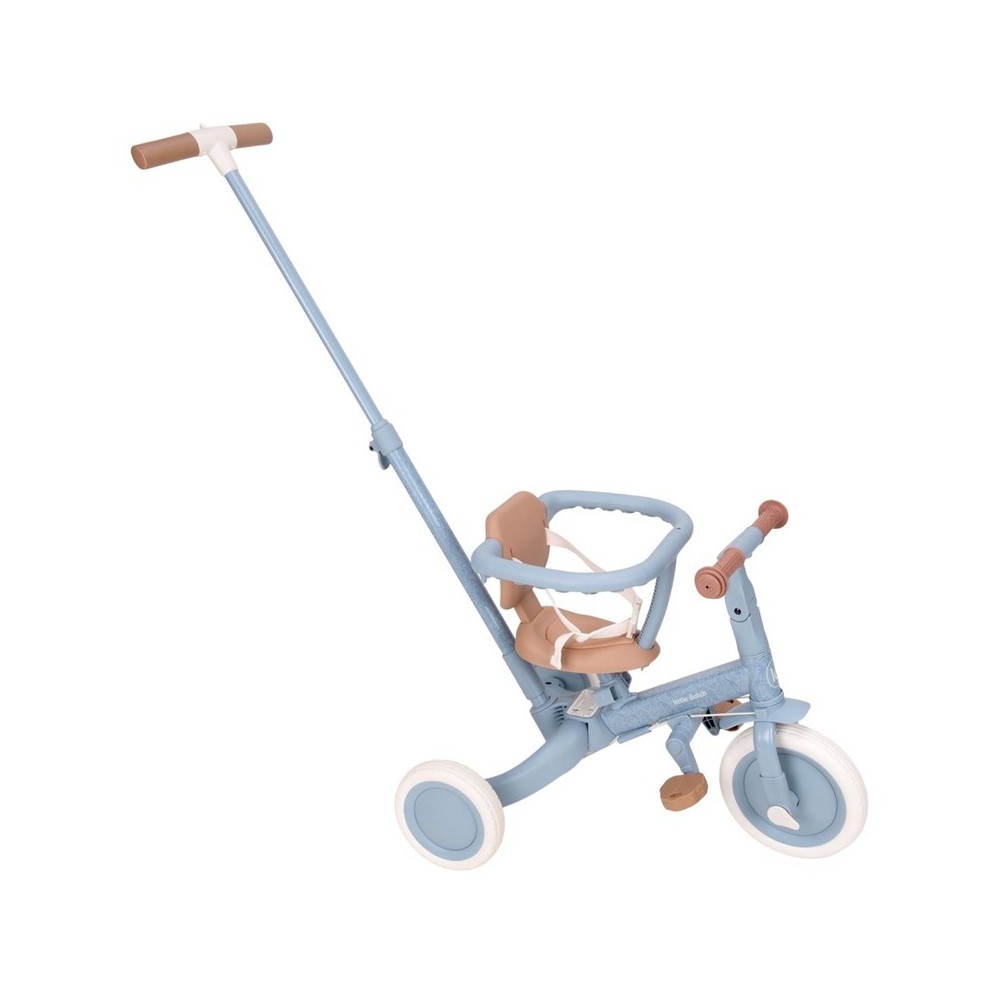 TRICICLO CON BARRA SAFARI AZUL