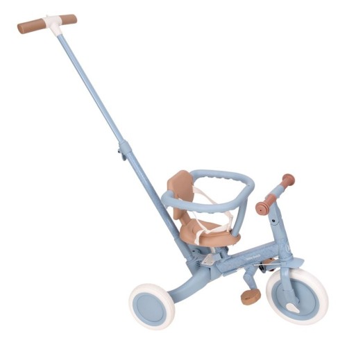 TRICICLO CON BARRA SAFARI AZUL