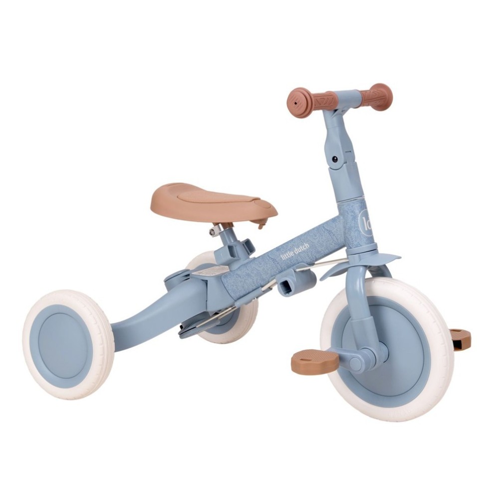 TRICICLO CON BARRA SAFARI AZUL