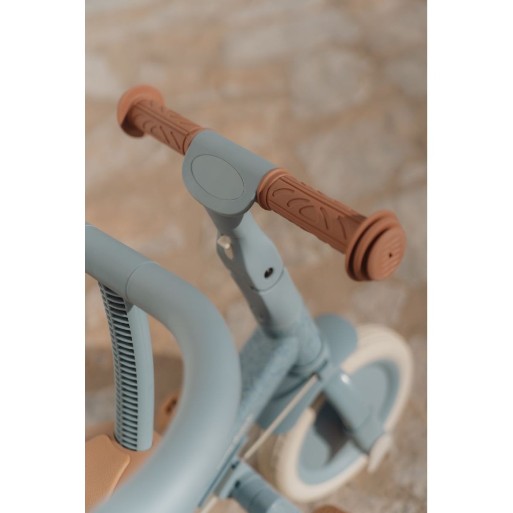 TRICICLO CON BARRA SAFARI AZUL