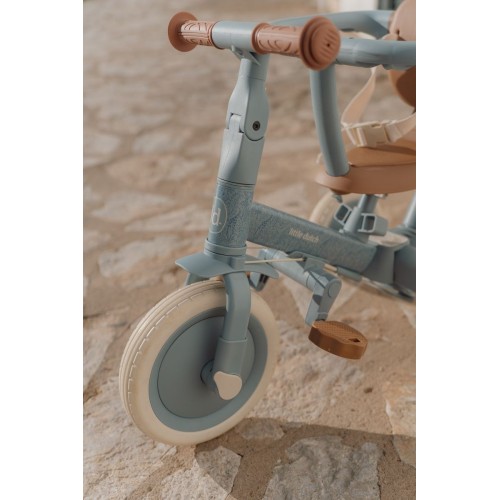 TRICICLO CON BARRA SAFARI AZUL