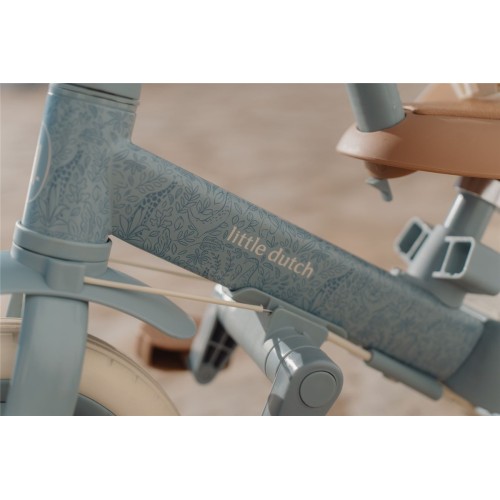 TRICICLO CON BARRA SAFARI AZUL