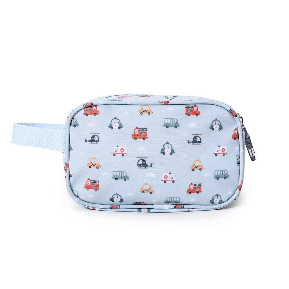 NECESER INFANTIL AZUL CITY CARS